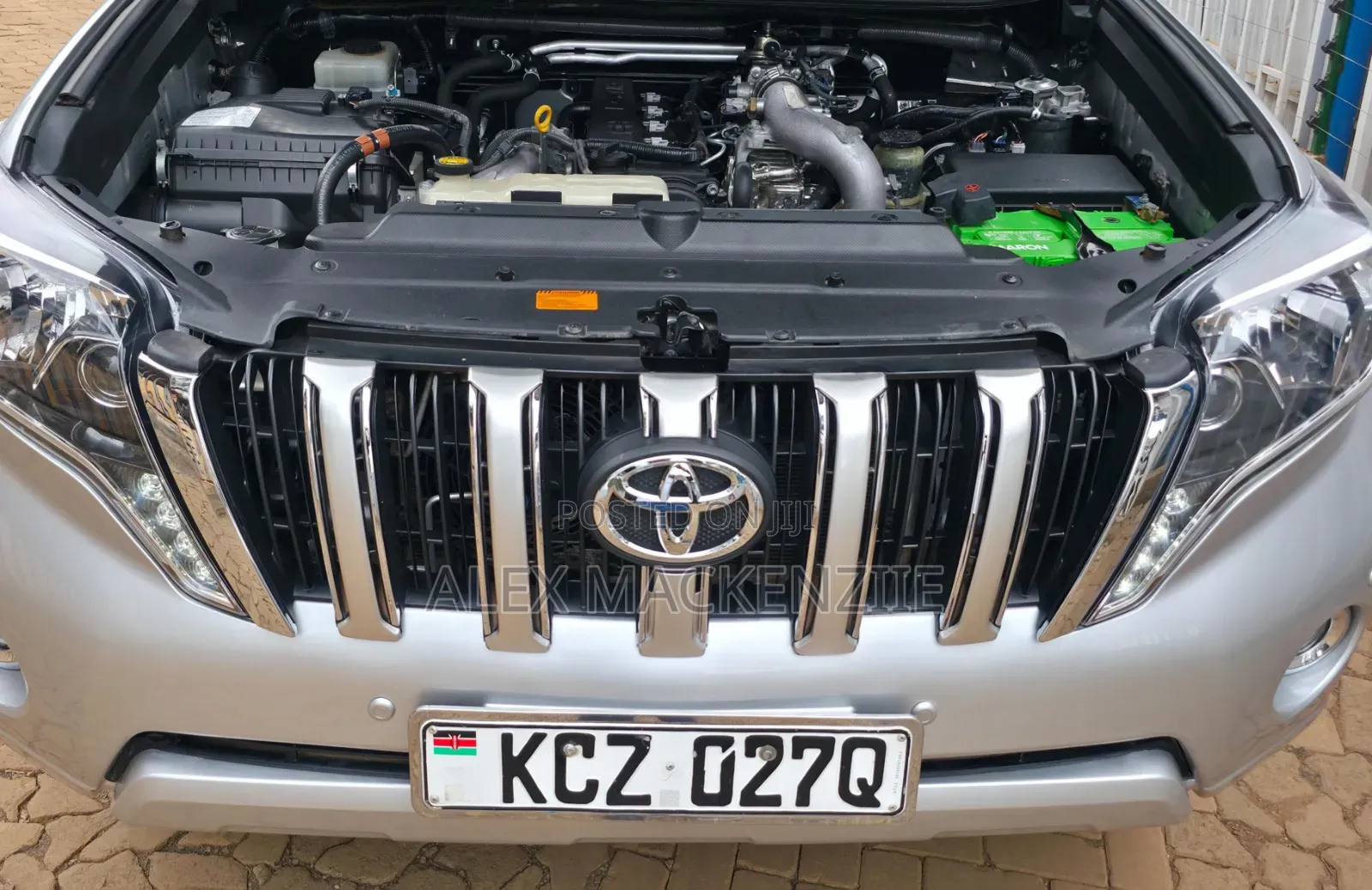 Toyota Land Cruiser Prado 2012 Silver