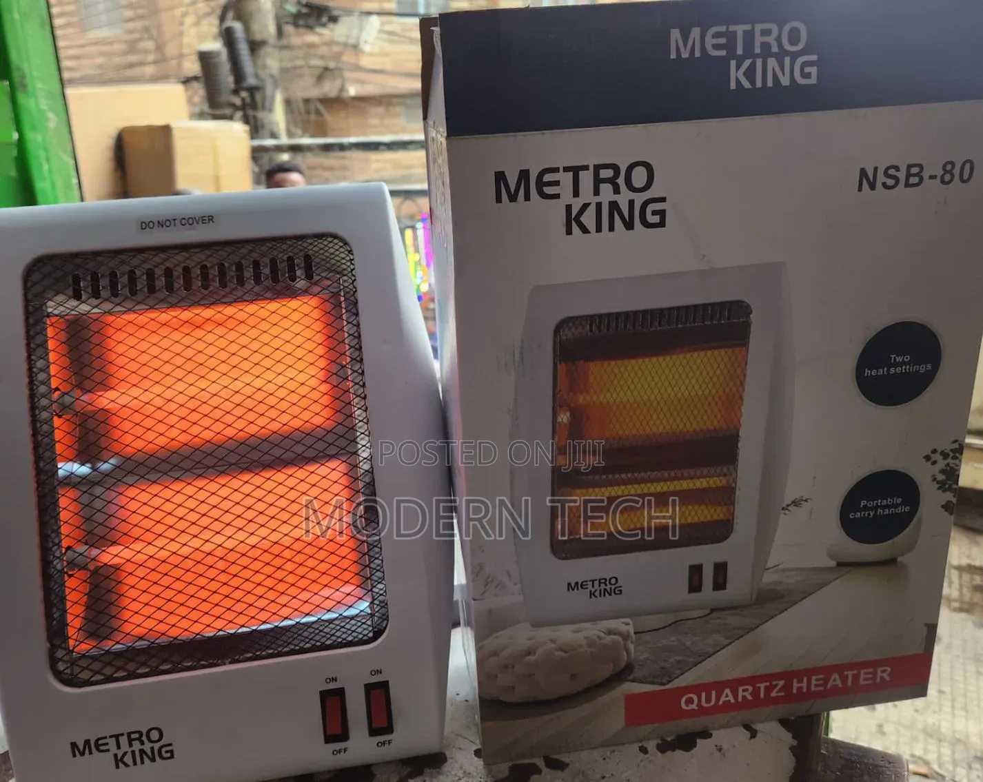 Quartz Room Heater-Metro King Heater (Model No. NSB-80)