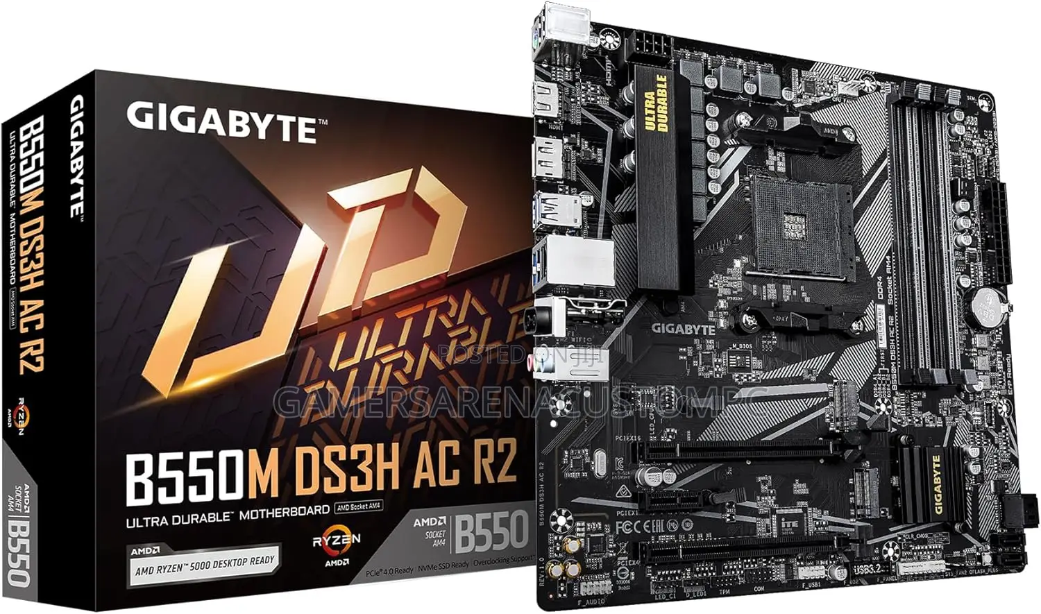 Gigabyte B550m Ds3h AC R2 Amd Am4 Matx Motherboard