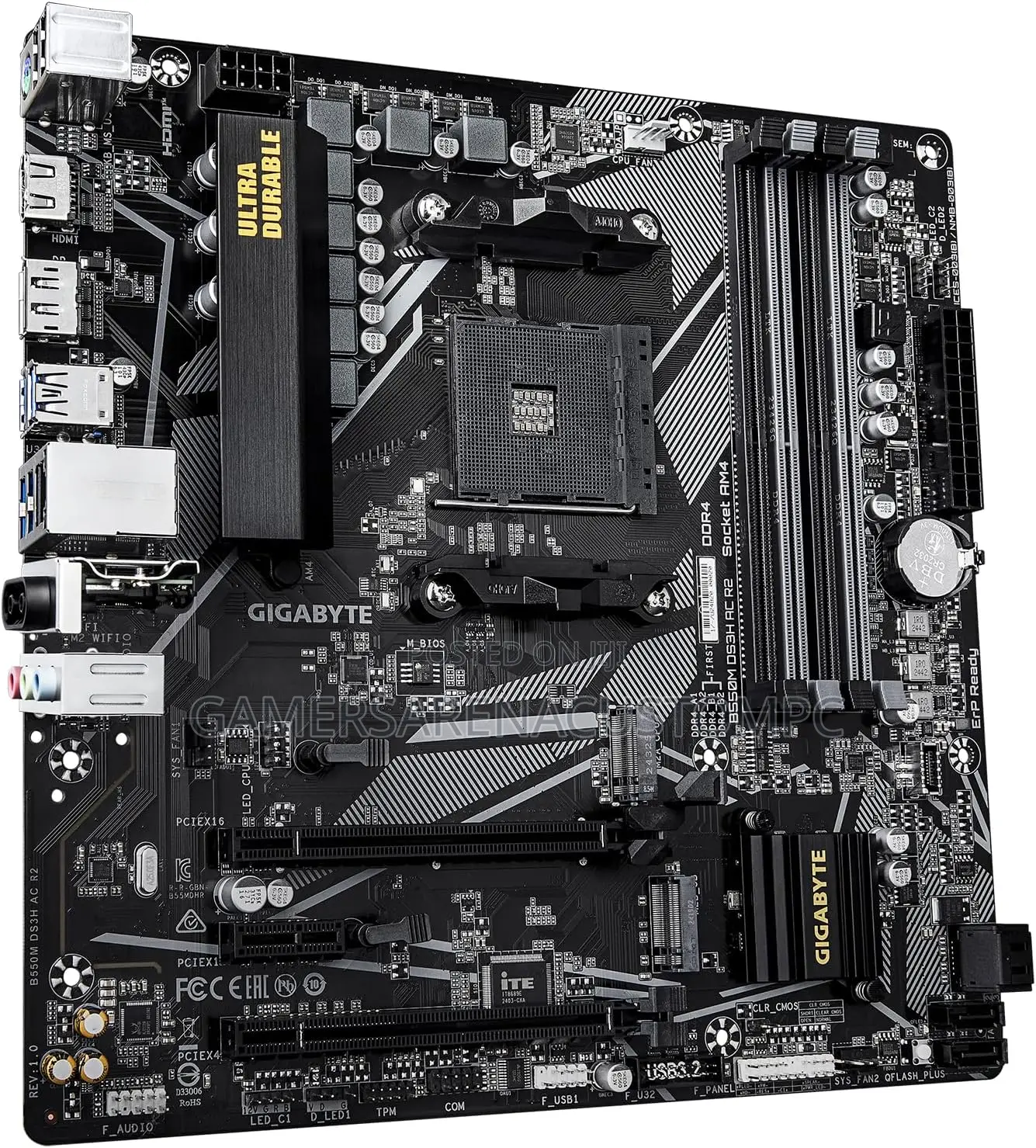 Gigabyte B550m Ds3h AC R2 Amd Am4 Matx Motherboard