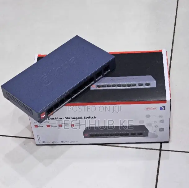 Dahua 10-Port Gigabit PoE Switch for CCTV Networking