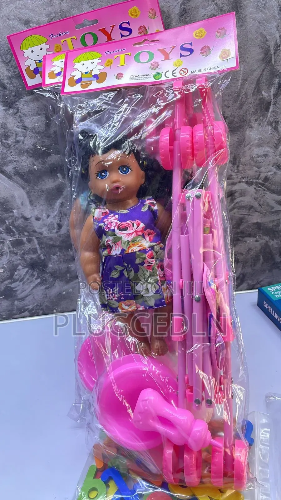 Doll Plus Stroller 28cm Doll
45cm Stroller