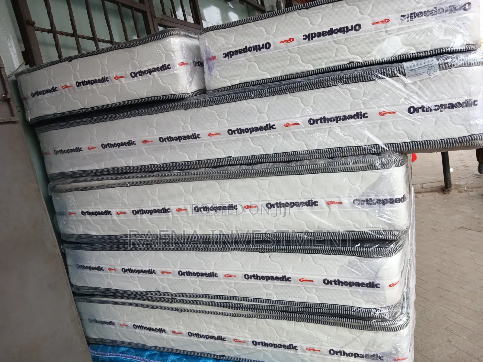 Maharaja Orthopaedic Spring Mattress 6×6×10"+pillows Free at 27499