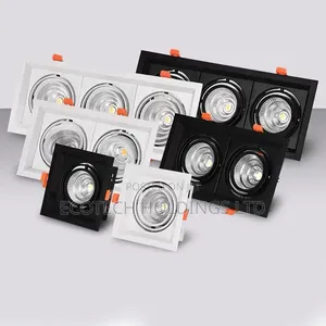 Modern Tripple Gu10 Fittings Antiglare