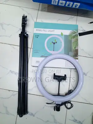 12 Inch LED Ring Light With Tripod Stand Phone Holder