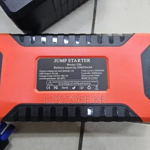 99800mAh Car Jump Starter With Air Compressor Power Bank 12V
