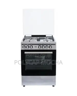 Von Simfer 60 by 60 3+1 Standing Cooker With Gas Sensor