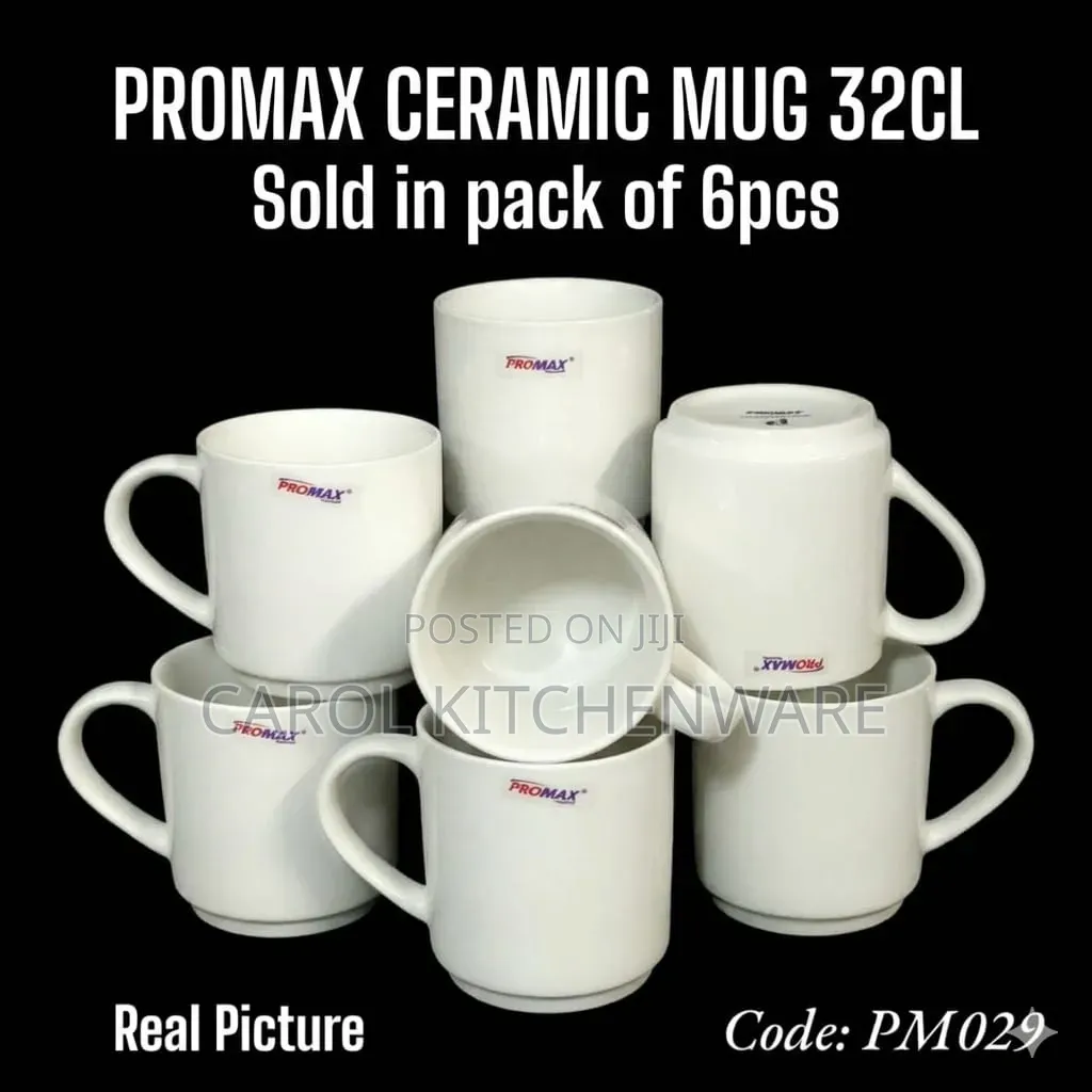 32 Cl Ceramic Mug /6 PC Ceramic Cups