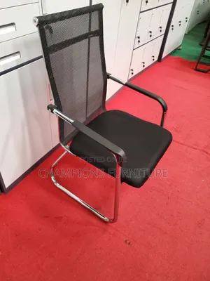 High Back Mesh Cantilever Chair