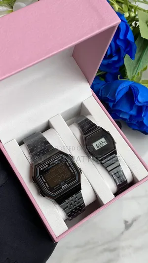 CASIO Digital Watch Couple Pair. Available in Bronze/Gold/Silver/Black