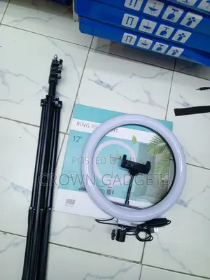 Professional 12 Inch Ring Light for Makeup Photography