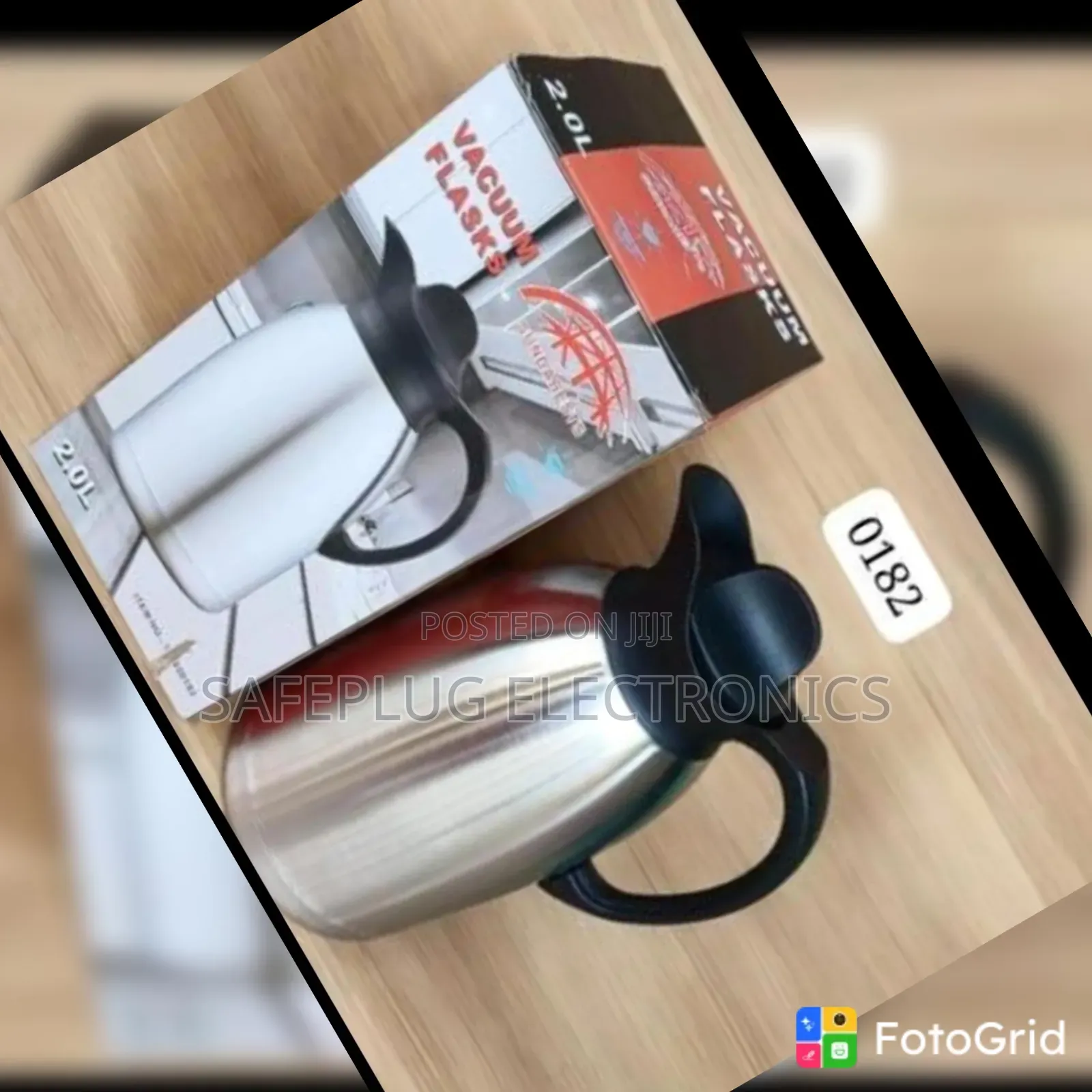2.0L Vacuum Flask – Stainless Steel Hot Cold Thermal Jug