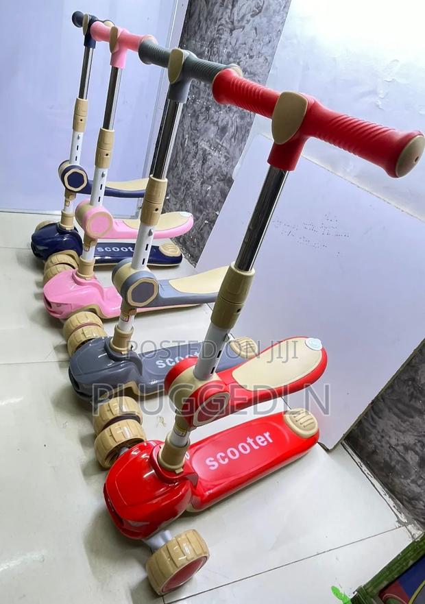 Kids Scooter With Seat - main view