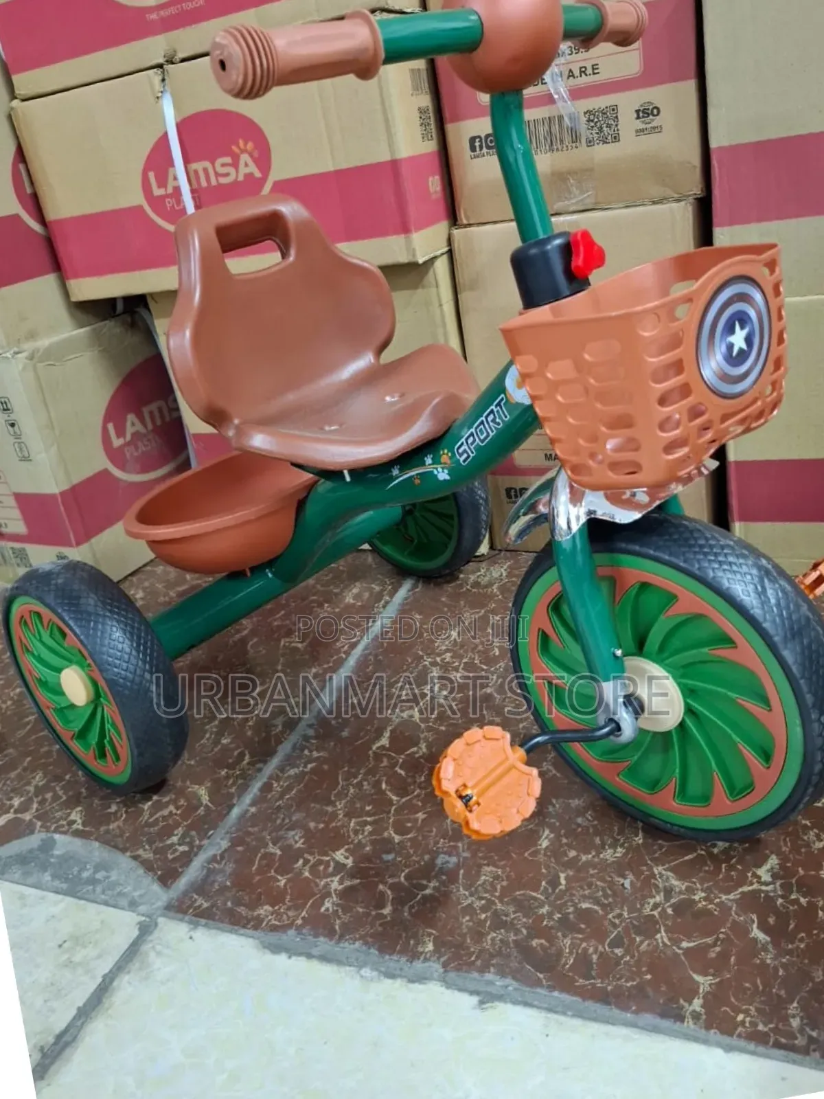 Kids Tricycle for Ages 2–5 Years – Strong Durable