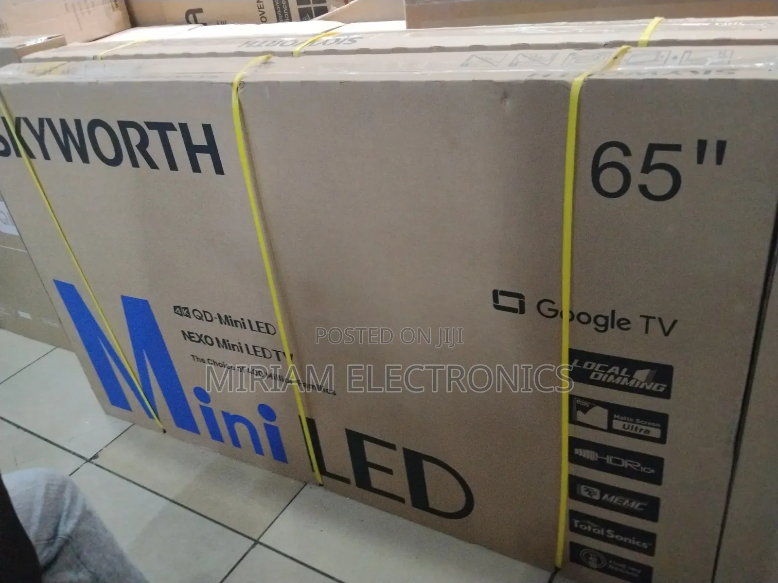 Skyworth 65" Miniled X6600h Qd Miniled Google TV