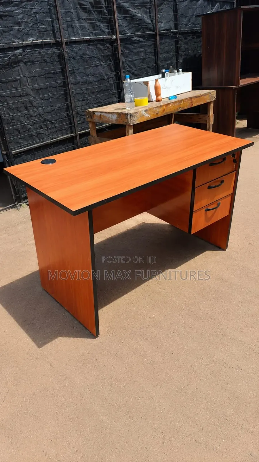 New Modern Table Desktop With Drawers