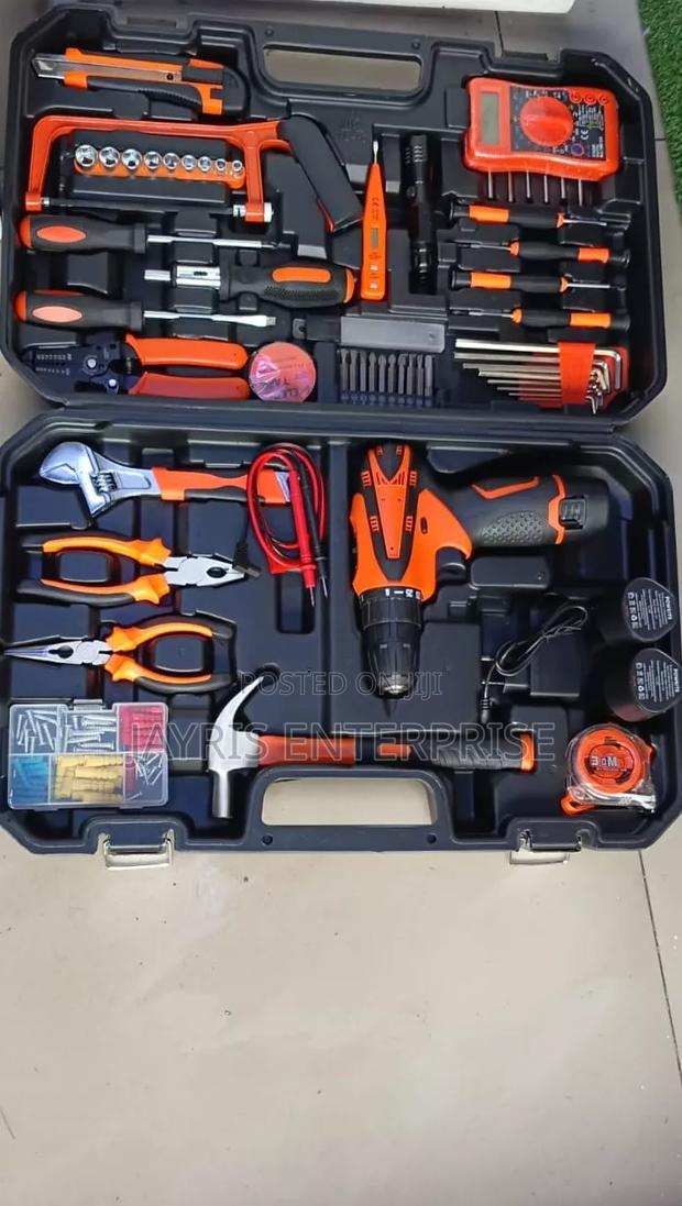 Cordless Rechargeable Drill Set