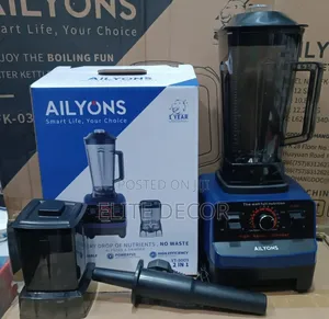 AILYONS YT-8009 2-in-1 Commercial Blender With Grinder – 2.0L 2000W