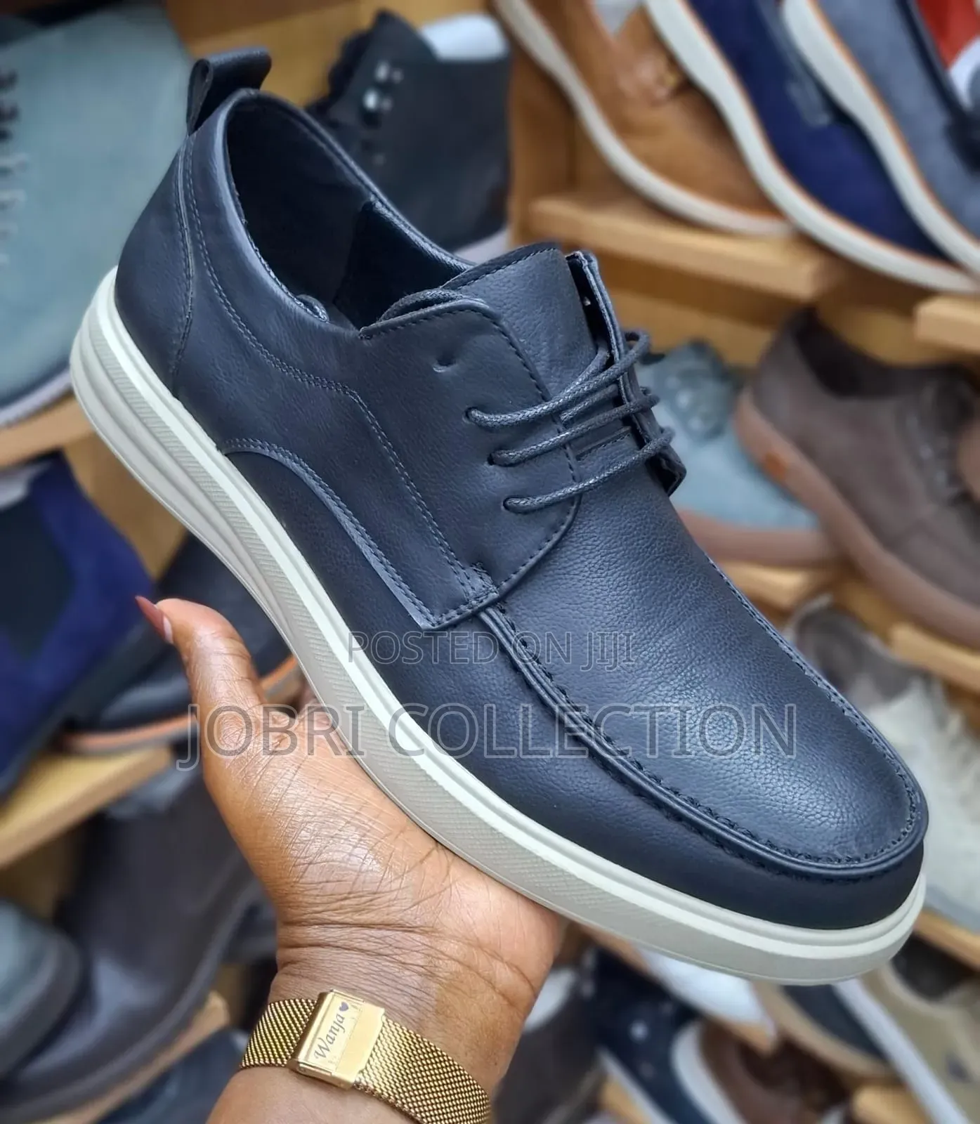 Leather Casual Oxford Shoes
