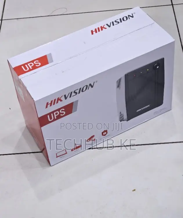 1000va 1kva Hikvision Backup Ups With Avr Surge Protection
