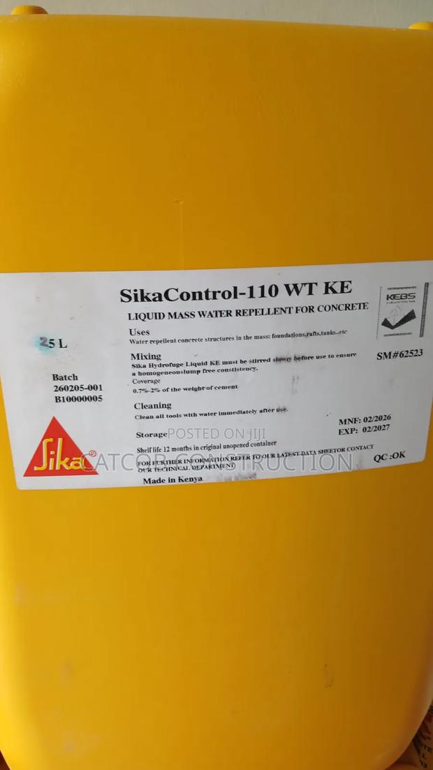 Sika Control-110 (25L) – Concrete Admixture - thumbnail 2