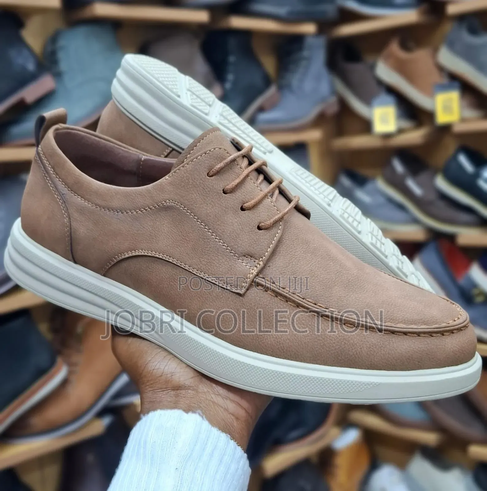 Brown Leather Oxford Gents Casual Shoes