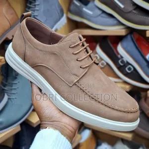 Brown Leather Oxford Gents Casual Shoes