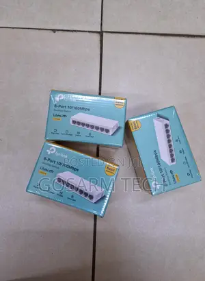 TP-Link LS1008 8-Port Network Switch – Plug Play Ethernet Hub