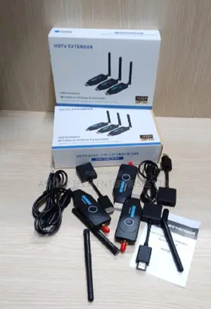 Wireless HDMI Extender 50M With 2 Display Receivers