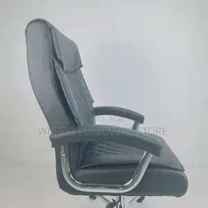 Office Chairs; Leather High Back Seniors Office Chairs