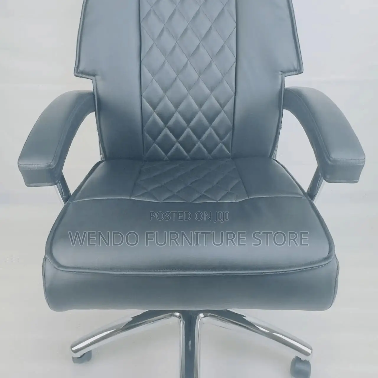 Office Chairs; Leather High Back Seniors Office Chairs
