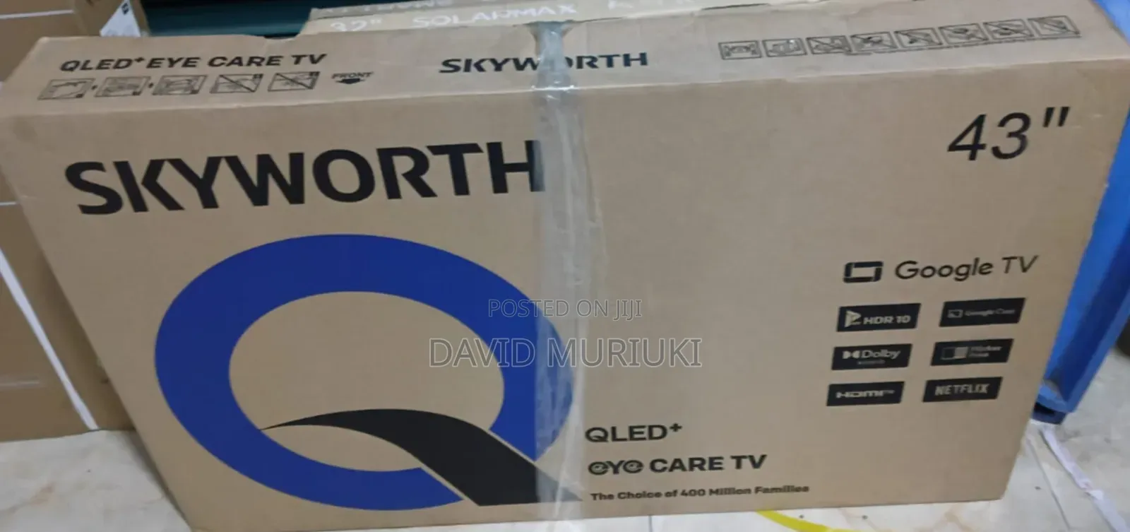 Skyworth 43" QLED Smart Google TV