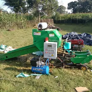Automatic Small Corn Silage Baler Wrapper Round Hay Baler Film