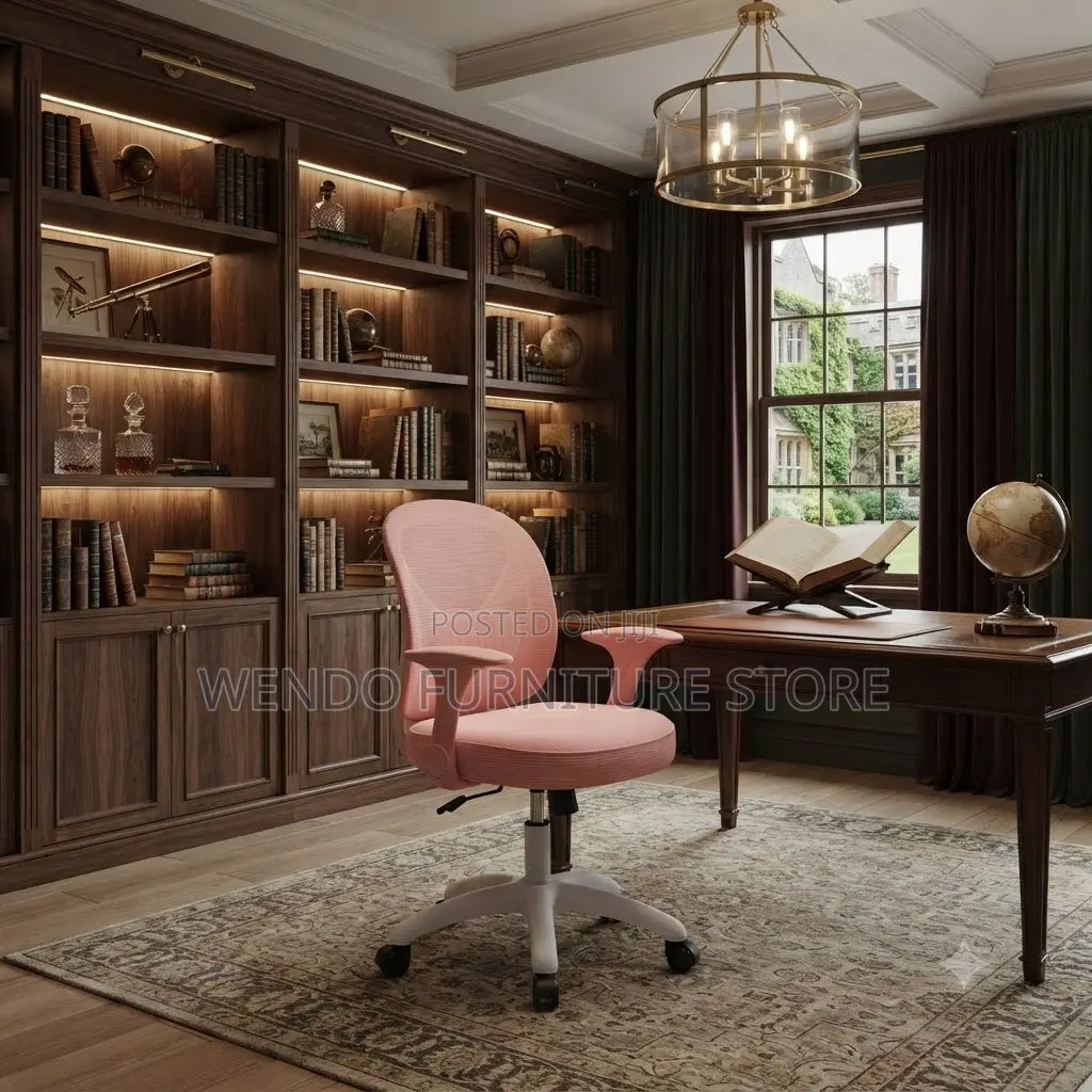 Office Chairs; Pink Recliner Home Study Chairs