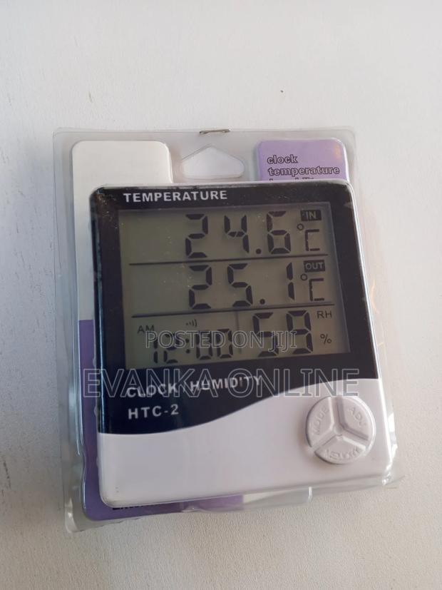 HTC-2 Digital Thermometer/Hygrometer/Clock - thumbnail 3