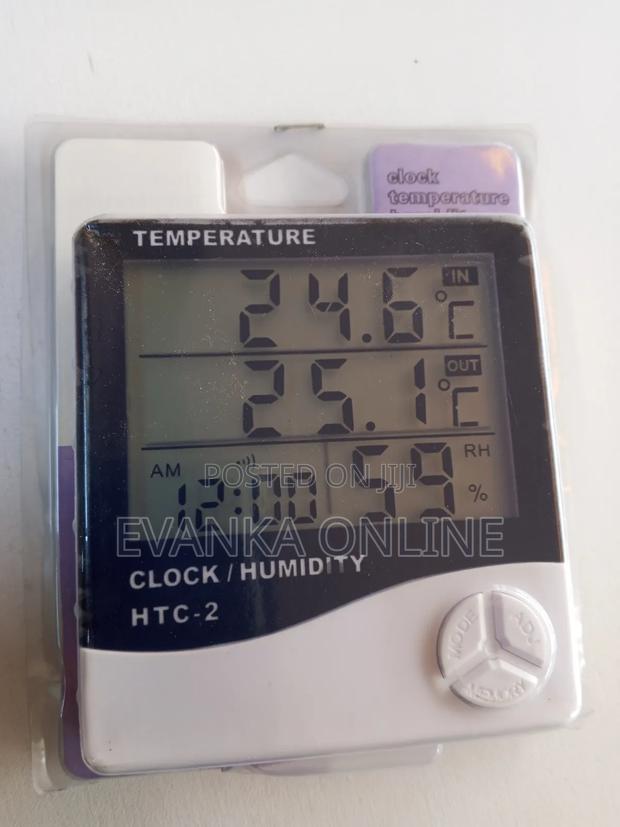 HTC-2 Digital Thermometer/Hygrometer/Clock - thumbnail 4