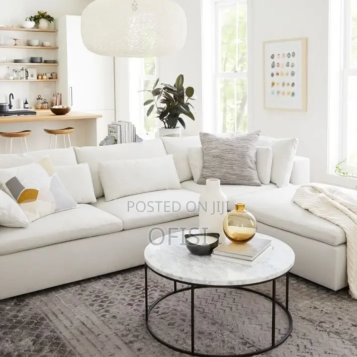 Coffee Table; 2-in 1 Nest Marble Office Coffee Table