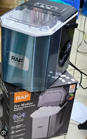 RAF R.0302 Portable Countertop Ice Maker Machine – 12kg/24h