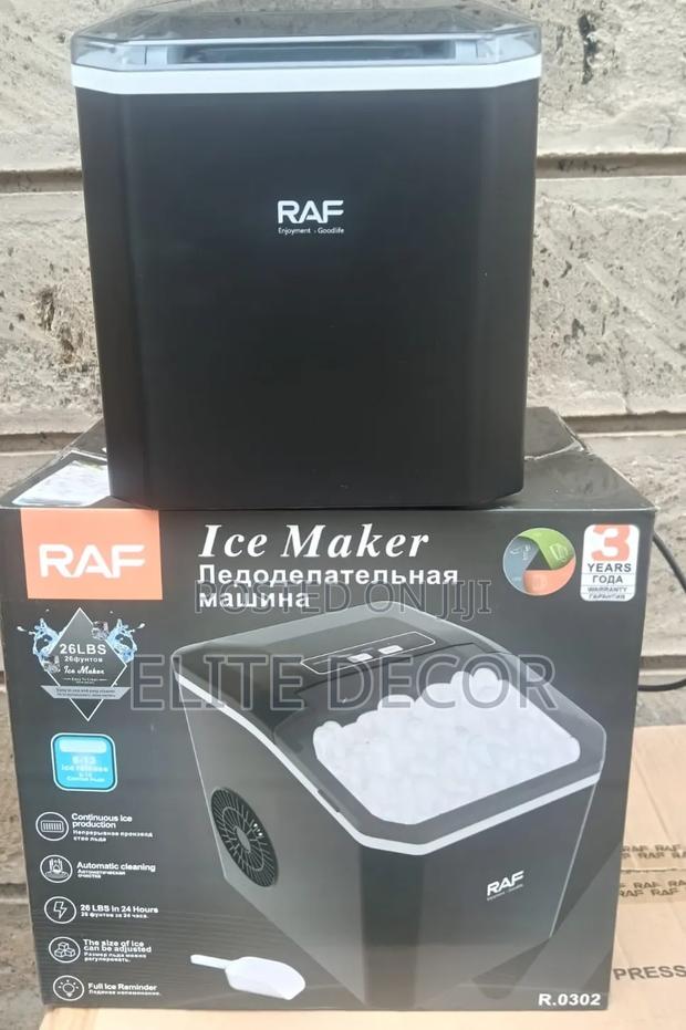 RAF R.0302 Portable Countertop Ice Maker Machine – 12kg/24h - thumbnail 2