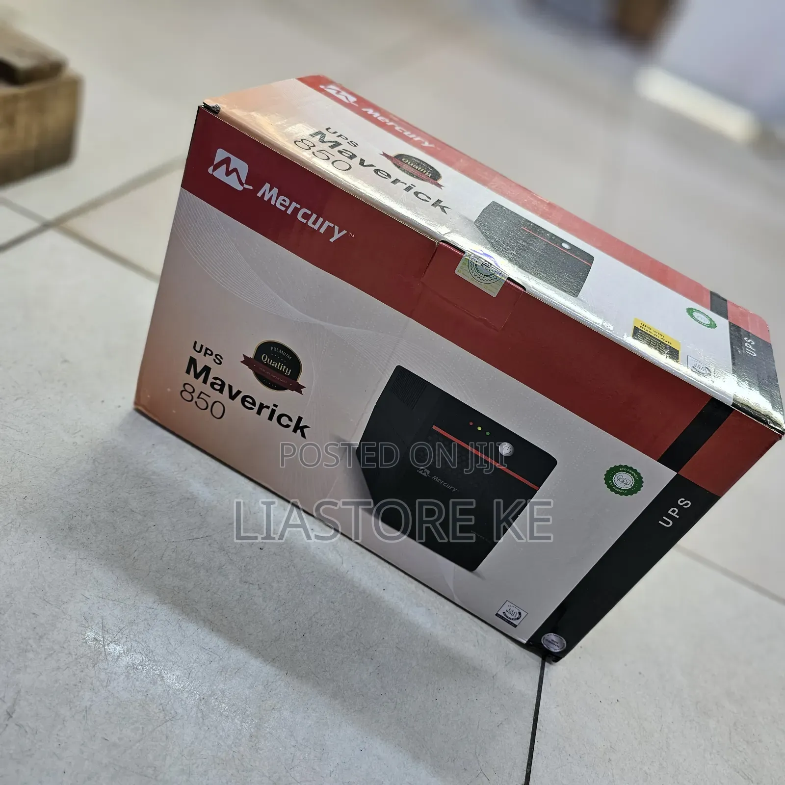 Mercury 850VA UPS With Automatic Voltage Regulation (AVR)