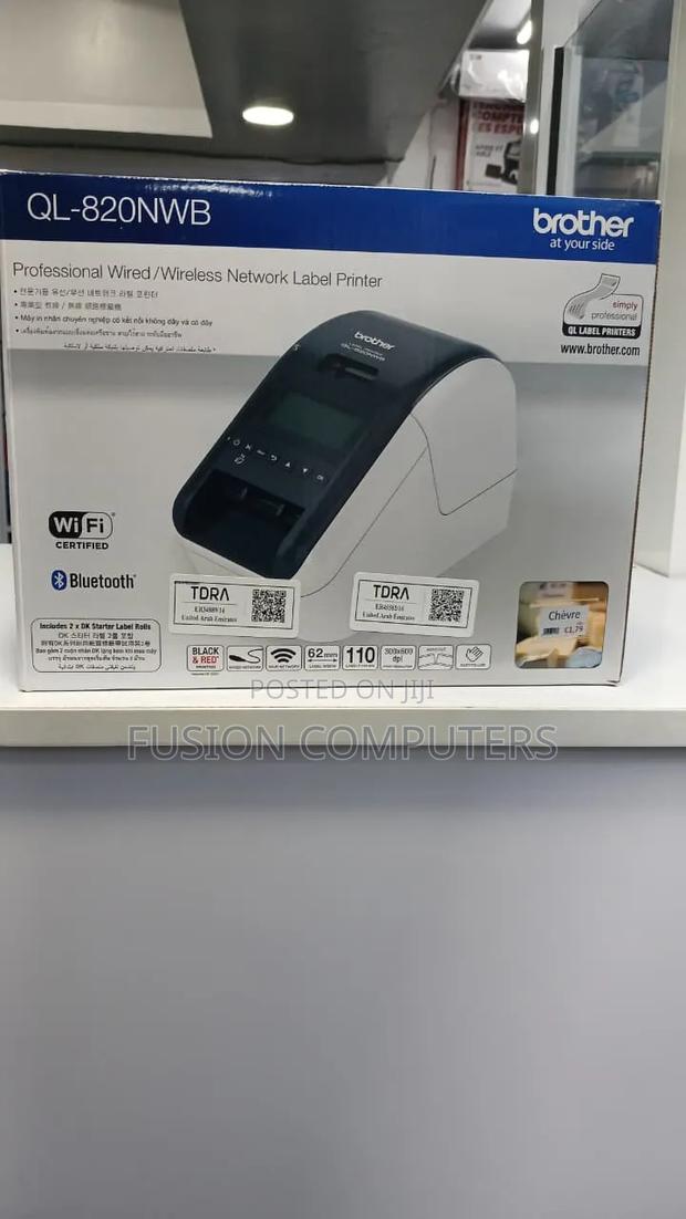 Brother QL-820NWBHigh-Speed Professional Label Printer - main view