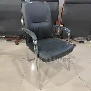 Leather Ergonomic Conference Chair.