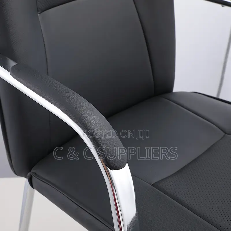 Leather Ergonomic Conference Chair.