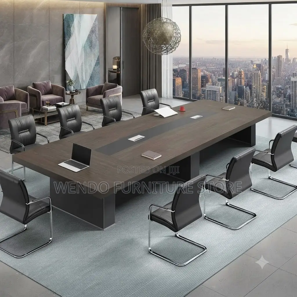 Boardroom Table; 2.4 Meters Boardroom Office Staff Table