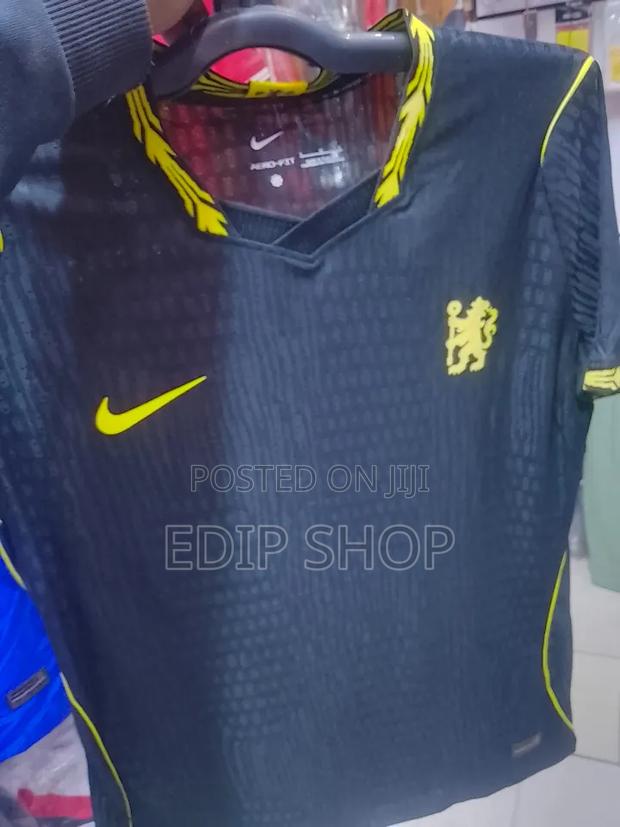 Black 2026/27 Chelsea Jersey. New Season Chelsea Jersey