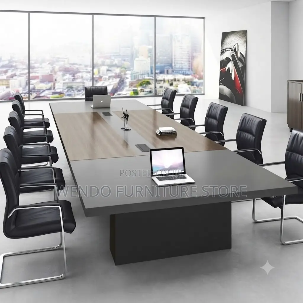 Boardroom Table; 2.4 Meters Boardroom Office Staff Table