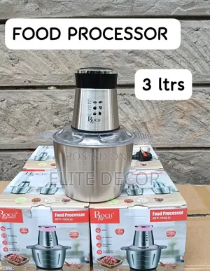 Roch 3.0L Food Processor RFP-7030-D – 300W Stainless Steel Electric