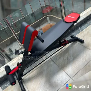 Multi-Angle Adjustable Abdominal Workout Bench With Leg Rollers