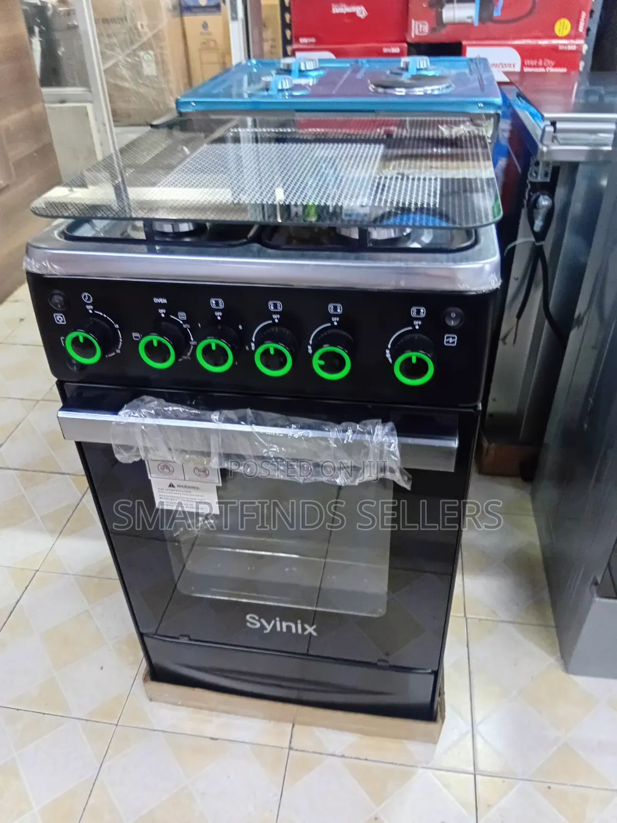 Syinix Full Gas Cooker With Spacious Oven