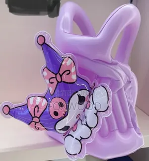 Inflatable Kuromi-Themed Swim Vest for Children,